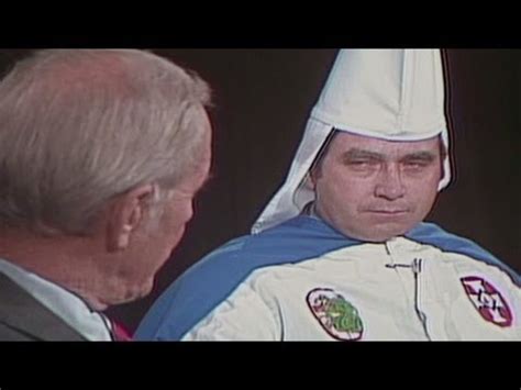 1982: Grand Wizard defends KKK policy on segregation - YouTube