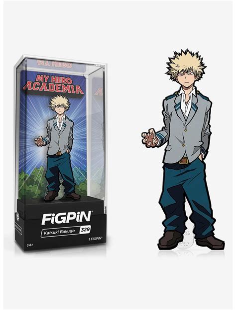 FiGPiN My Hero Academia Katsuki Bakugo (School Uniform) Enamel Pin ...