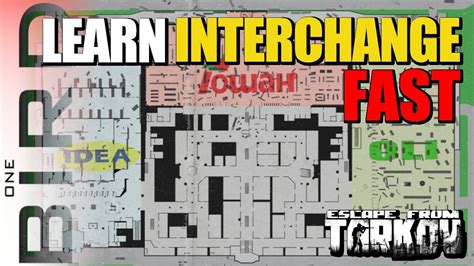 LEARN INTERCHANGE FAST | Map Guide with Map Overview, Spawns & Exits ...