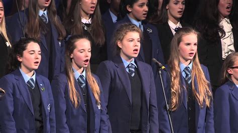 The Belvedere Academy Chamber Choir - YouTube