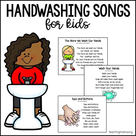 Handwashing Songs for Kids - Teaching Mama