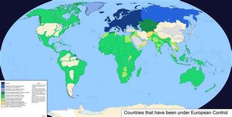 European Colonialism Map