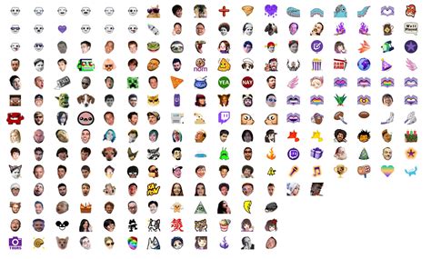 💬 Twitch Emote List