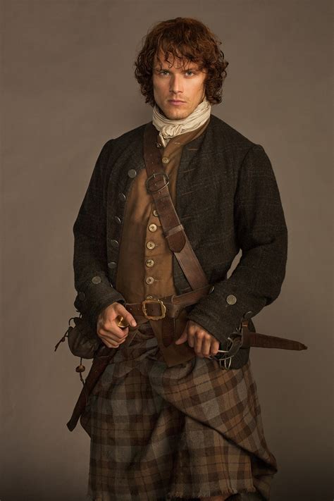 Sam Heughan as Jamie Fraser | Outlander's Official Character Portraits ...