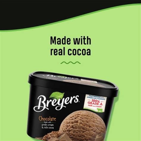 Breyers Chocolate Ice Cream Tub, 48 oz - Kroger