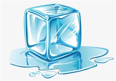 Ice Cube Clipart, Ice Cube Drawing, Ice Cube Painting, Ice Cube Cartoon ...