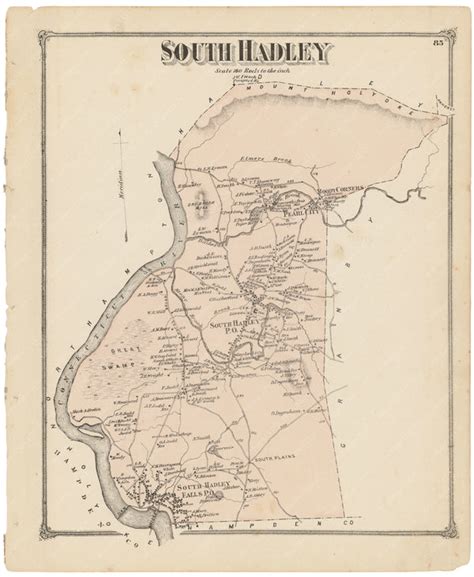 South Hadley, Massachusetts – WardMaps LLC