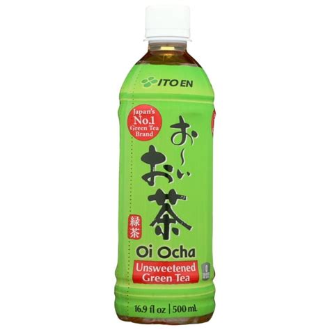 ITO EN OI OCHA UNSWEETENED GREEN TEA, 16.9 FL. OZ. - Walmart.com ...