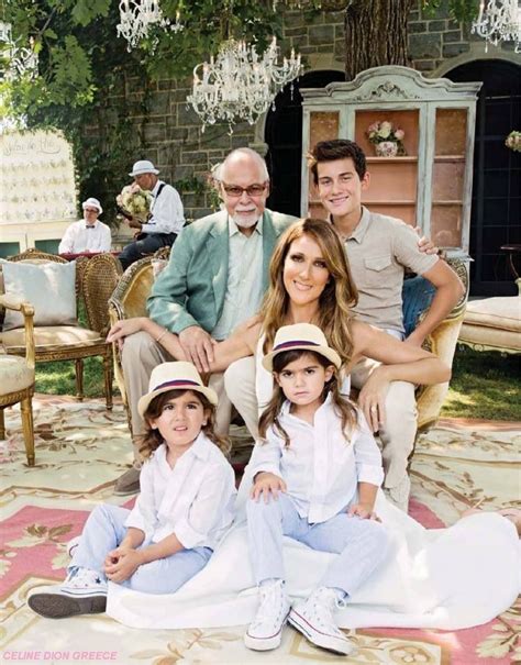 Celine Dion & Family Celebrity Families, Celebrity Couples, Celebrity ...