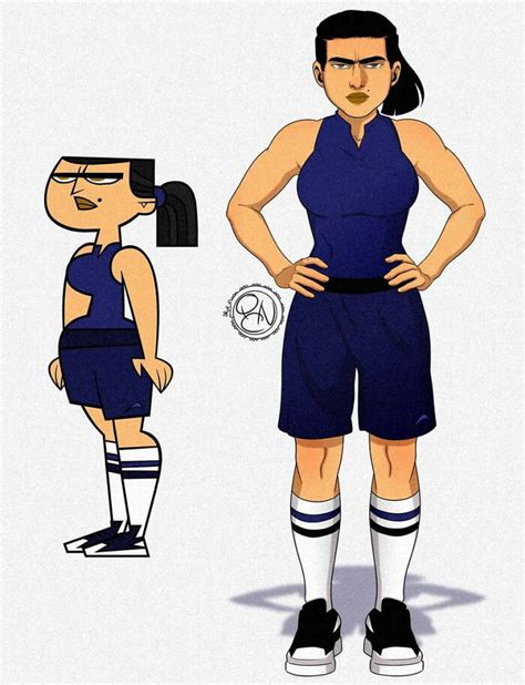 Artist Redraws 20 Total Drama Island Characters In A More Realistic Way ...