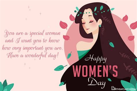 Create Beautiful Custom International Women's Day Cards Online