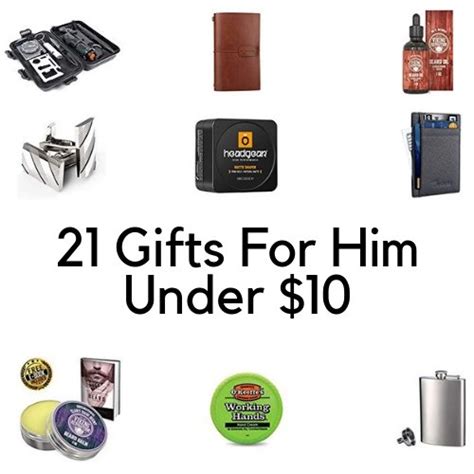 21 Gifts For Him Under $10 - Saving & Simplicity