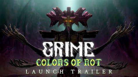 Colors of Rot, the FREE DLC for the soulslike metroidvania GRIME ...