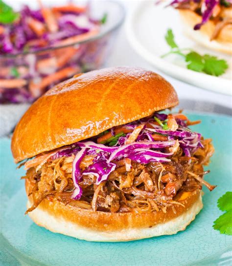 Asian Pulled Pork Sandwiches - Tatyanas Everyday Food