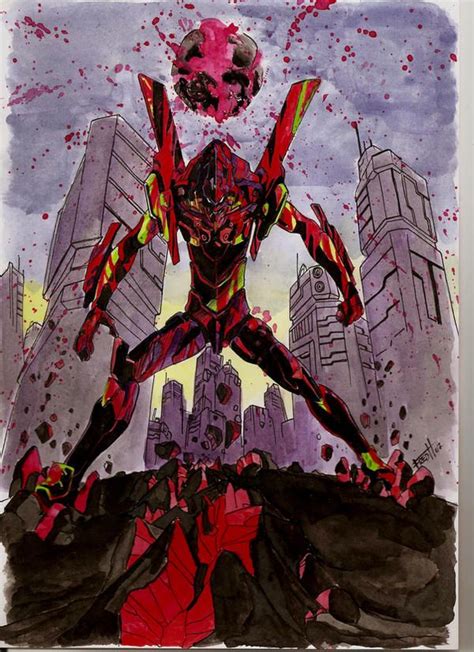 Eva Unit-01 by Fredhild on DeviantArt | Evangelion, Neon genesis ...