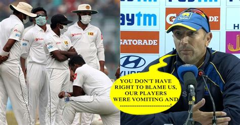 Sri Lankan Coach Nic Pothas Reveals The Ugly Side Of Delhi Pollution ...