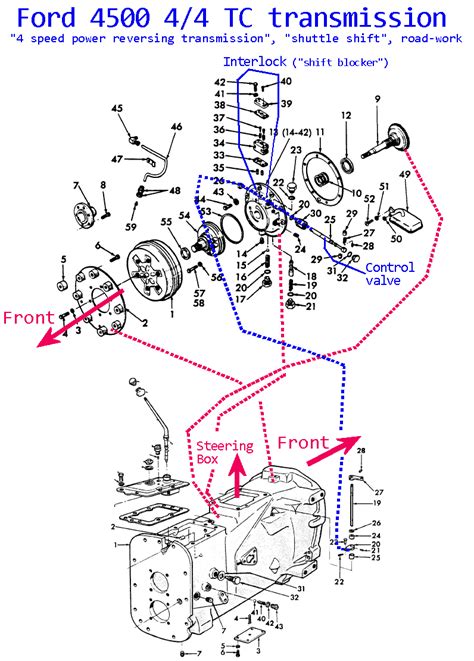 ca. 1965 Ford 4500 backhoe converter problem | My Tractor Forum