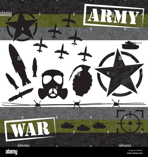 war graphic element design Stock Vector Image & Art - Alamy