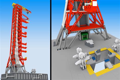 Lego Nasa Apollo Saturn V Launch Umbilical Tower | hohoo.nl