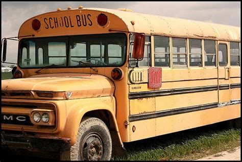 The old yellow school bus. by Forest Michael Etter, via Flickr | Yellow ...