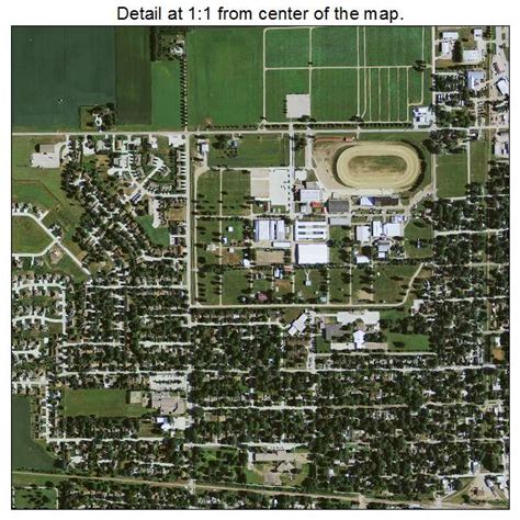 Aerial Photography Map of Spencer, IA Iowa