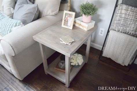 DIY End Tables - Dream Design DIY