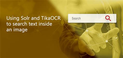 Using Solr and TikaOCR to search text inside an image | 3RDi Search Blog