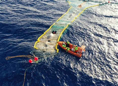 the ocean cleanup shares 3rd phase of ending the great pacific garbage ...