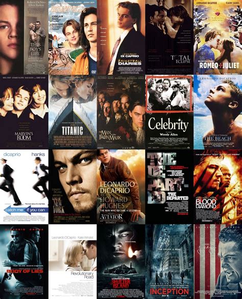 Leonardo DiCaprio movies | Leonardo dicaprio movies, Leonardo dicaprio ...