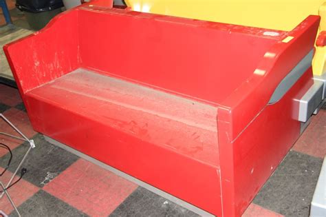 CLASSIC CAR BENCH SEAT ON CHOICE: RED