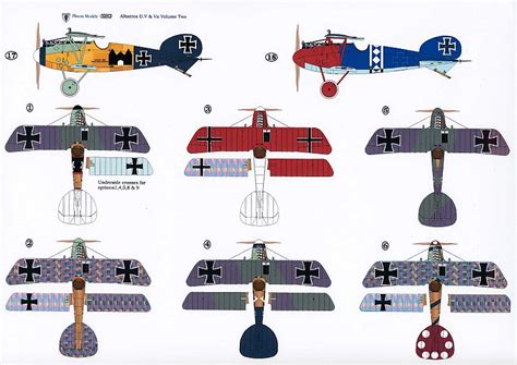 Internet Modeler Pheon Models Upcoming Albatros D.V/Va 1/72 and 1/48 ...