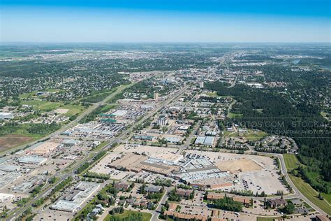 Aerial Photo | Downtown Red Deer