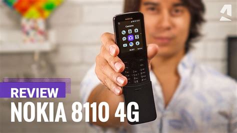 Nokia 8110 4G review - YouTube