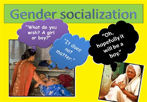 Child Rights and gender sensitization: Gender socialization