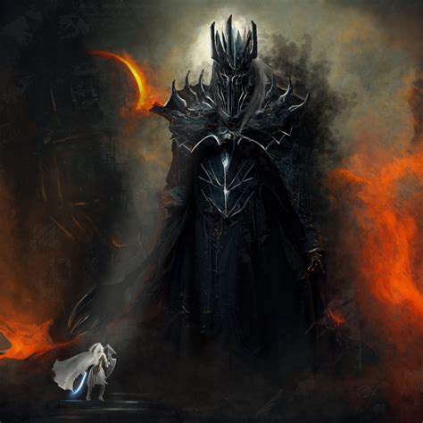 ArtStation - Morgoth and Fingolfin