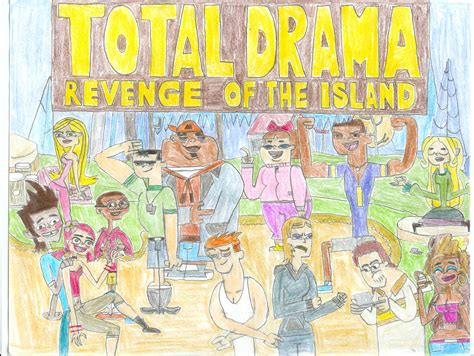 Total Drama Revenge of the Island Cast by ArtFan-Afr0canAsura on DeviantArt