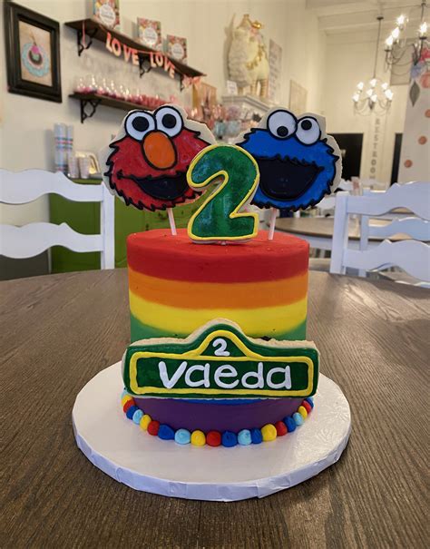 Sesame Street Cake