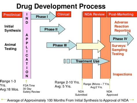 Drug Development Process Flowchart