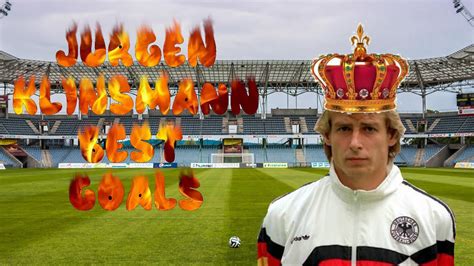 Jurgen Klinsmann best goals of football - YouTube