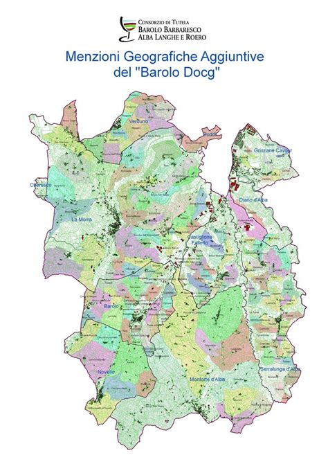 Map-of-Barolo-Vineyards | Barolo wine, Barolo, Map