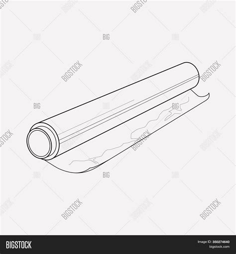 Tin Foil Icon Line Image & Photo (Free Trial) | Bigstock