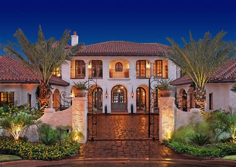 Mediterranean Tuscan Style Home/House | Dream House | Pinterest