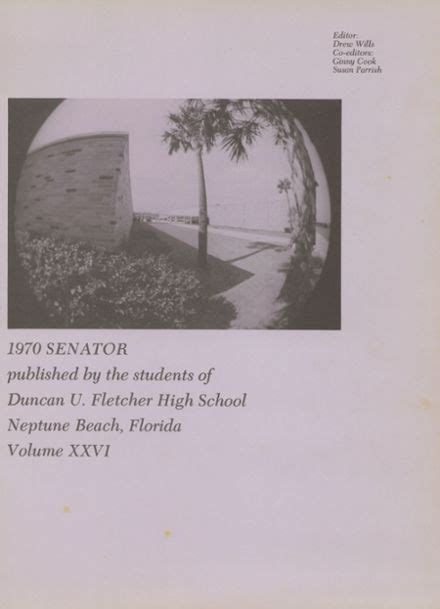 Explore 1970 Duncan U. Fletcher High School Yearbook, Neptune Beach FL ...