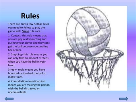 PPT - Netball PowerPoint Presentation - ID:2476223