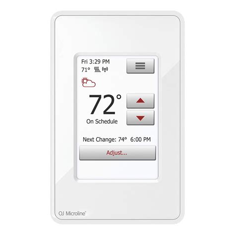 Buy OJ Microline Electric Radiant Floor Heating Thermostat, WiFi ...