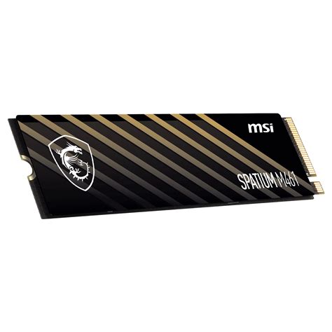 Buy MSI Spatium M461 PCIe 4.0 NVMe M.2 SSD 500GB [SPATIUM-M461-500G ...