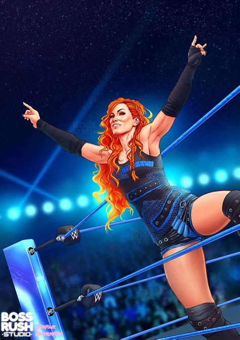 [Fan Art] Some Becky Lynch art I made! : r/SquaredCircle