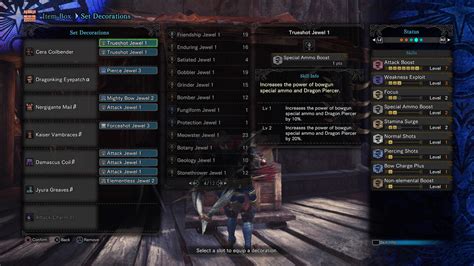 Thought I'd share my Diablos Bow build. : r/MonsterHunterWorld