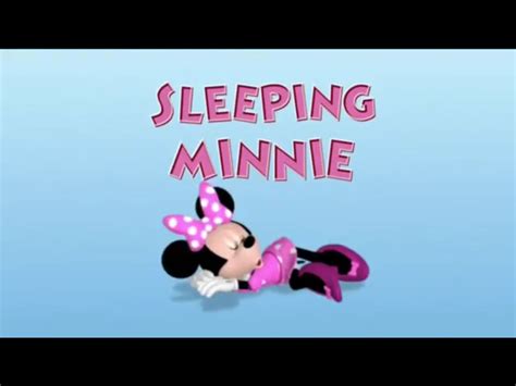 Sleeping Minnie | Mickey Mouse Clubhouse Episodes Wiki | Fandom ...