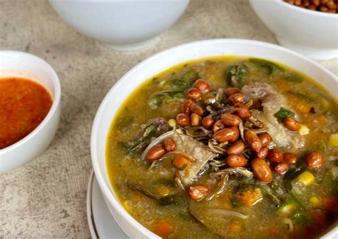 Resep Bubur Pedas Khas Kalimantan Barat / Bubbor Paddas oleh Kiki ...